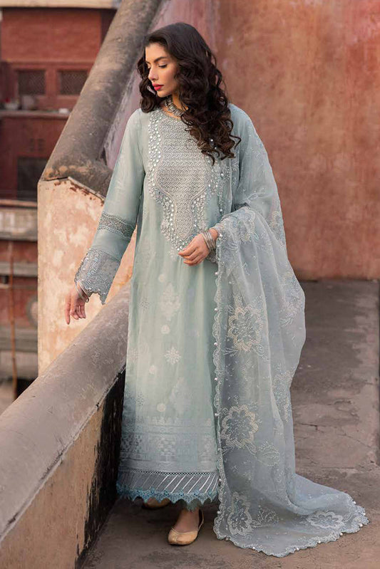 Picture of Nureh - NJ 91 Maya Embroidered Jacquard Lawn Collection Vol 1 - Available at Raja Sahib