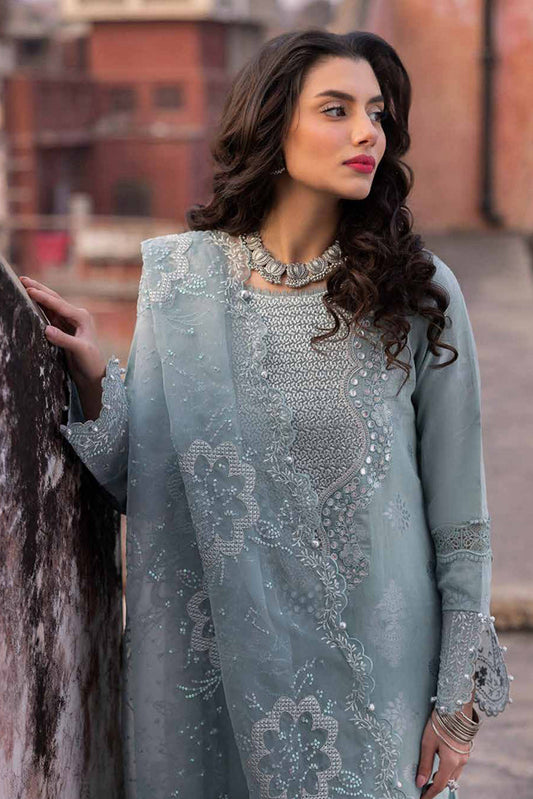 Picture of Nureh - NJ 91 Maya Embroidered Jacquard Lawn Collection Vol 1 - Available at Raja Sahib