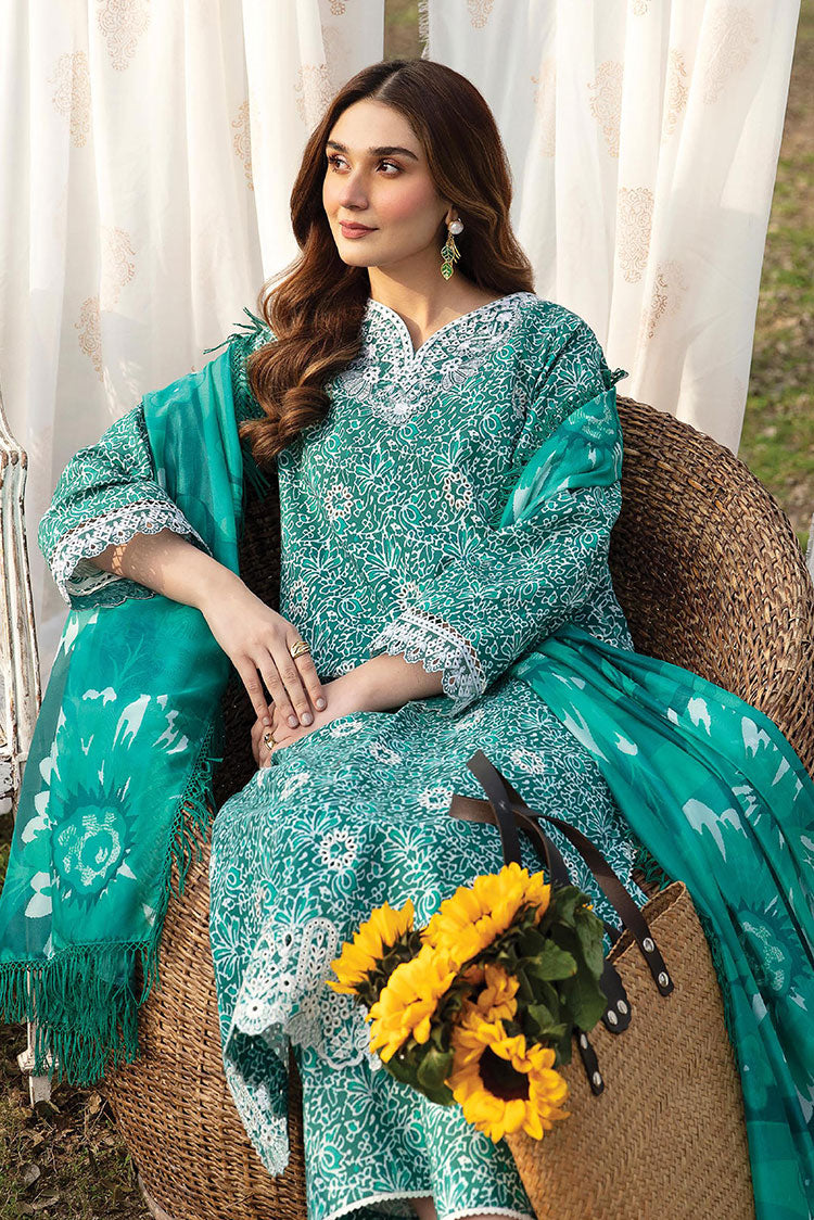 Picture of Ayzel - AZL V1 02 Iris Summer Dream Embroidered Lawn Collection Vol 1 - Available at Raja Sahib