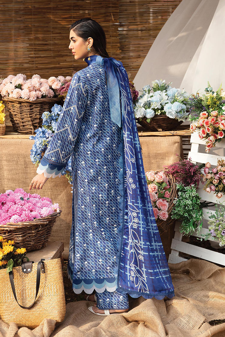 Picture of Ayzel - AZL V1 06 Lazuli Summer Dream Embroidered Lawn Collection Vol 1 - Available at Raja Sahib