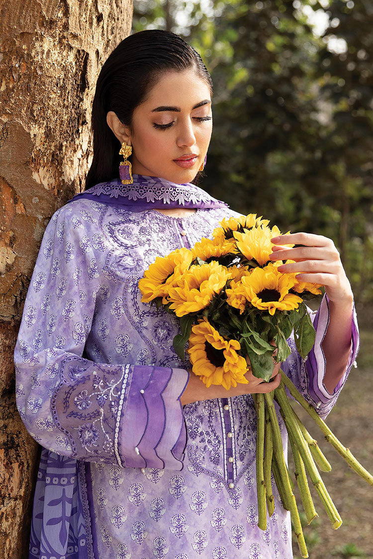 Picture of Ayzel - AZL V1 07 Freesia Summer Dream Embroidered Lawn Collection Vol 1 - Available at Raja Sahib