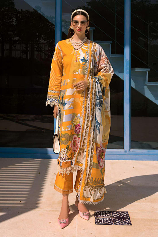 Picture of Elaf - EOP 01A Sedona Prints Printed Lawn Collection - Available at Raja Sahib