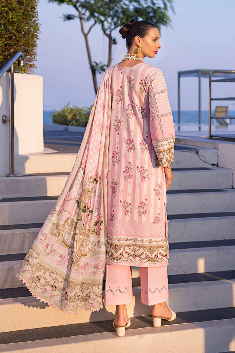 Picture of Elaf - EOP 04A Thai Bloom Prints Printed Lawn Collection - Available at Raja Sahib