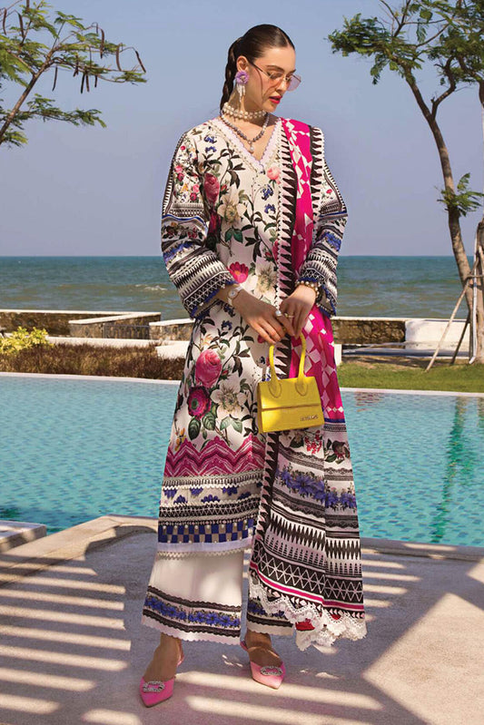 Picture of Elaf - EOP 06A Amari Muse Prints Printed Lawn Collection - Available at Raja Sahib