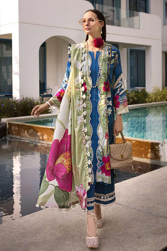 Picture of Elaf - EOP 08B Whimsy Toscana Prints Printed Lawn Collection - Available at Raja Sahib