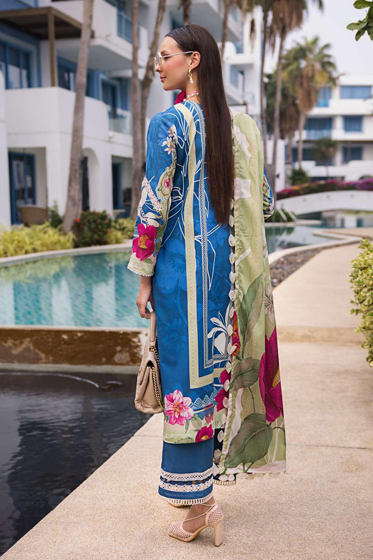 Picture of Elaf - EOP 08B Whimsy Toscana Prints Printed Lawn Collection - Available at Raja Sahib