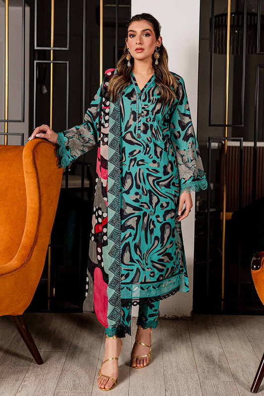 Picture of Nureh - SP 95 Signature Prints Printed Lawn Collection Vol 1 - Available at Raja Sahib