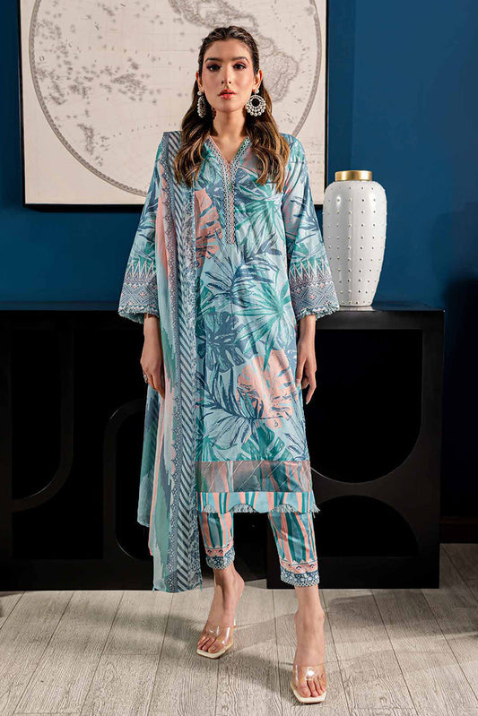 Picture of Nureh - SP 96 Signature Prints Printed Lawn Collection Vol 1 - Available at Raja Sahib