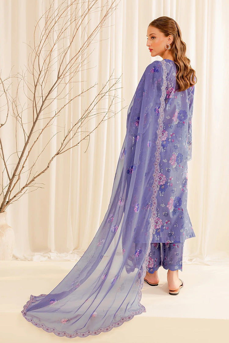 Picture of Farasha - 02 Lavender Bliss Printed Essentials Summer Collection - Available at Raja Sahib