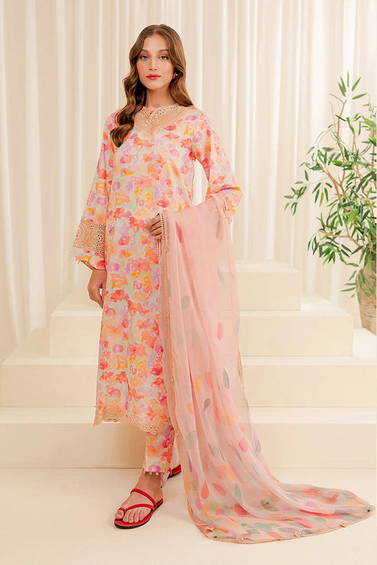 Picture of Farasha - 03 Ethnic Dew Printed Essentials Summer Collection - Available at Raja Sahib