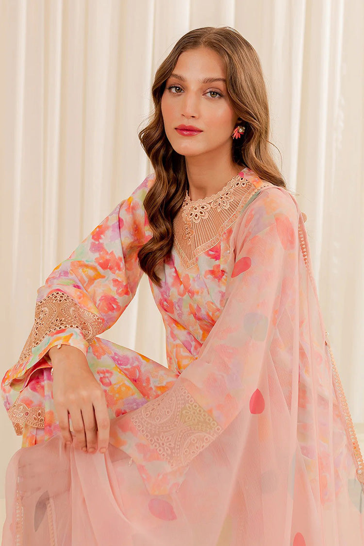 Picture of Farasha - 03 Ethnic Dew Printed Essentials Summer Collection - Available at Raja Sahib