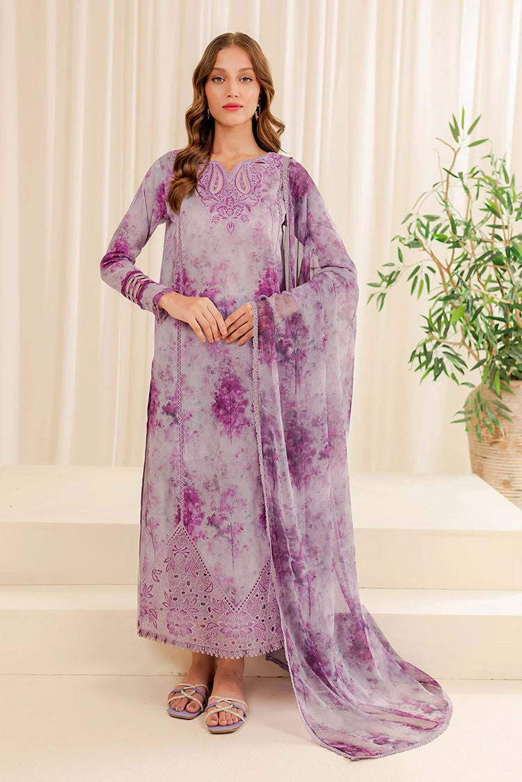 Picture of Farasha - 05 Winesome Glory Printed Essentials Summer Collection - Available at Raja Sahib