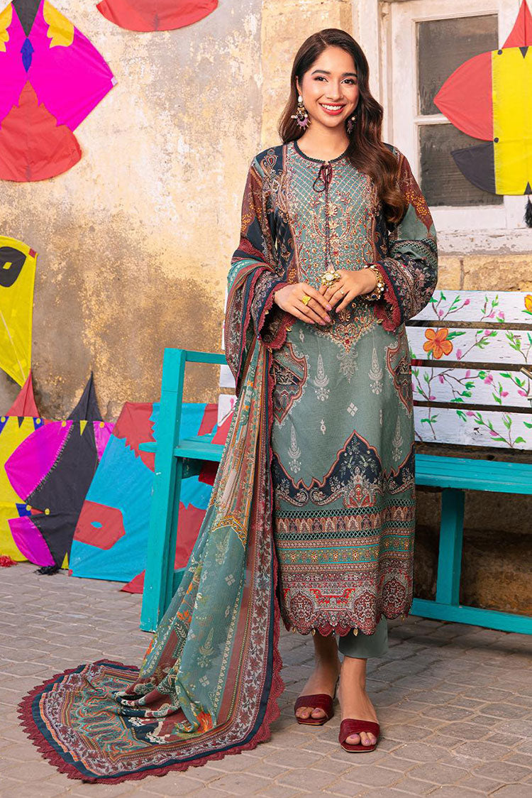 Picture of Asim Jofa - AJAR 01 Aira Summer Print Collection - Available at Raja Sahib