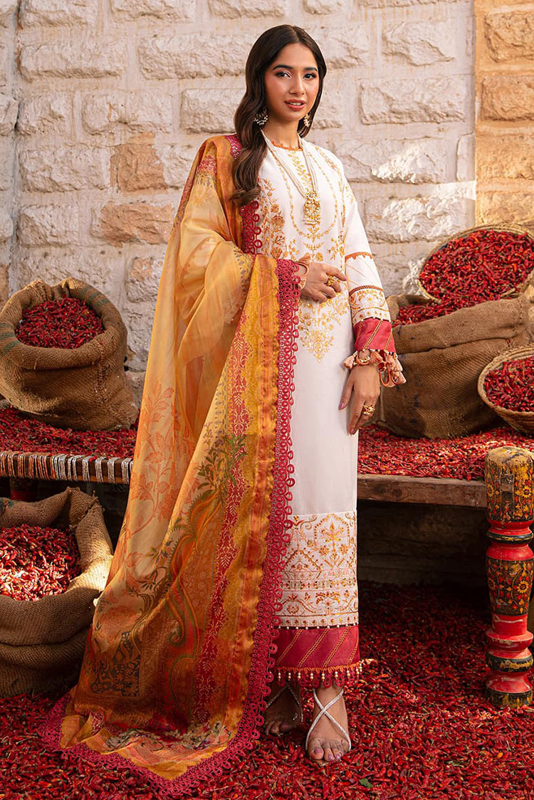 Picture of Asim Jofa - AJAR 30 Aira Summer Print Collection - Available at Raja Sahib