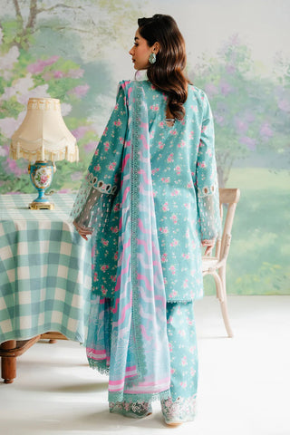 Picture of Afrozeh - AL 24 V1 02 Erasmus The Floral Charm Embroidered Lawn Collection - Available at Raja Sahib