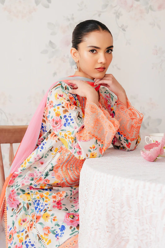 Picture of Afrozeh - AL 24 V1 06 Sundance The Floral Charm Embroidered Lawn Collection - Available at Raja Sahib