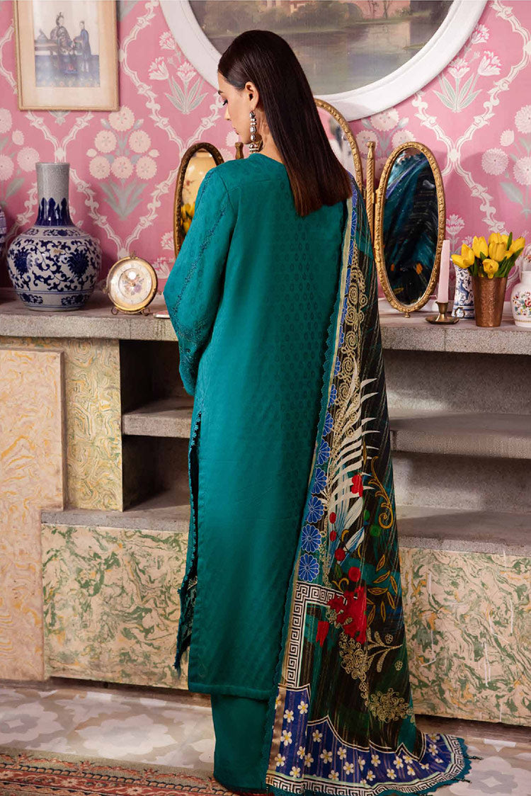 Picture of Nureh - NS 110 Maya Embroidered Dobby Lawn Collection Vol 1 - Available at Raja Sahib