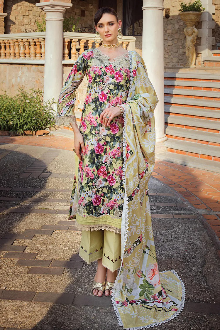 Picture of Elaf - ECT 1B Charm Print Chikankari Collection - Available at Raja Sahib