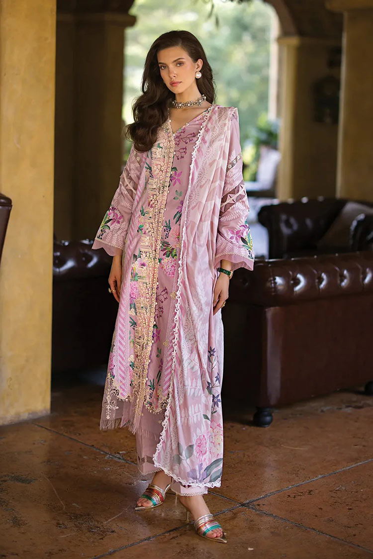 Picture of Elaf - ECT 4B Delphine Print Chikankari Collection - Available at Raja Sahib