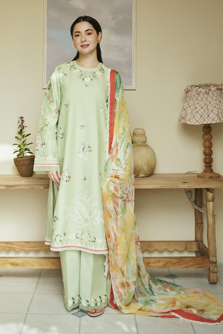 Picture of Zara Shahjahan - 4A MAHAY Coco Embroidered Lawn Collection - Available at Raja Sahib