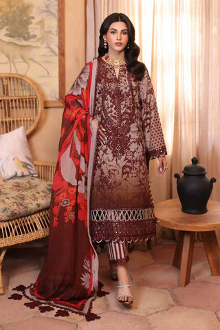 CRS4 10 Reem Embroidered Lawn Collection Vol 1