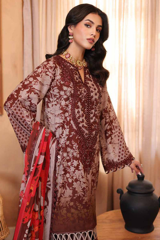 Picture of Charizma - CRS4 10 Reem Embroidered Lawn Collection Vol 1 - Available at Raja Sahib