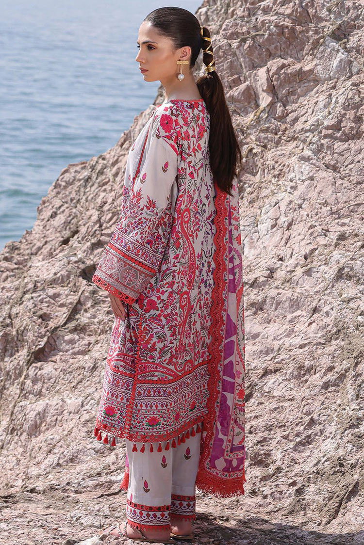 Picture of Ayzel - 02 Alenia Tropicana Embroidered Lawn Collection Vol 2 - Available at Raja Sahib