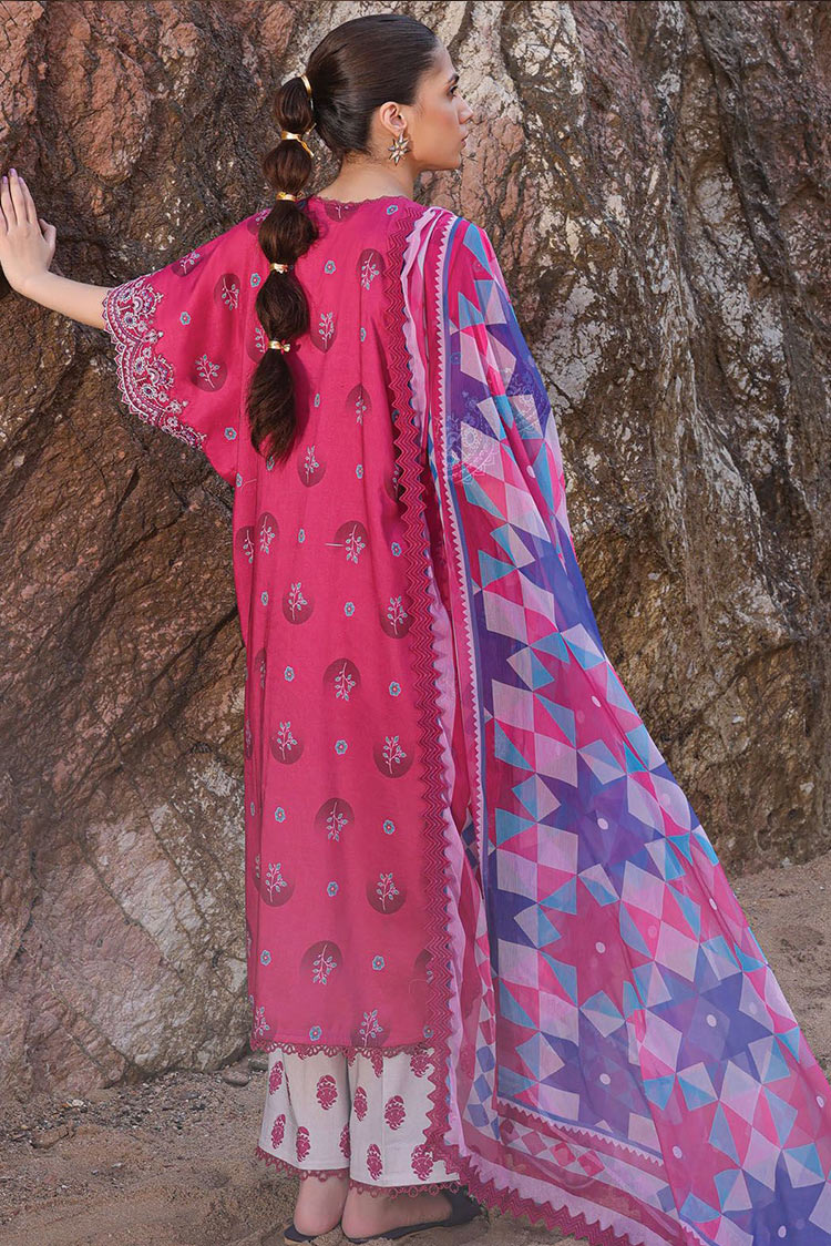 Picture of Ayzel - 03 Lenora Tropicana Embroidered Lawn Collection Vol 2 - Available at Raja Sahib