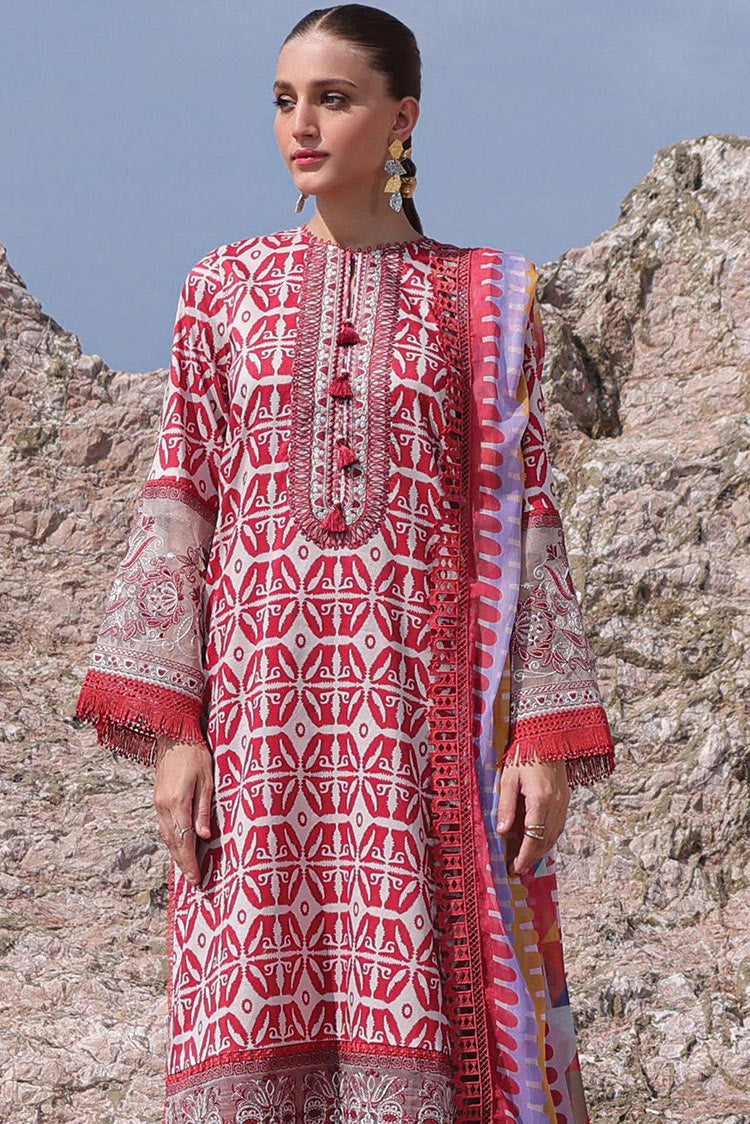 Picture of Ayzel - 04 Amaris Tropicana Embroidered Lawn Collection Vol 2 - Available at Raja Sahib