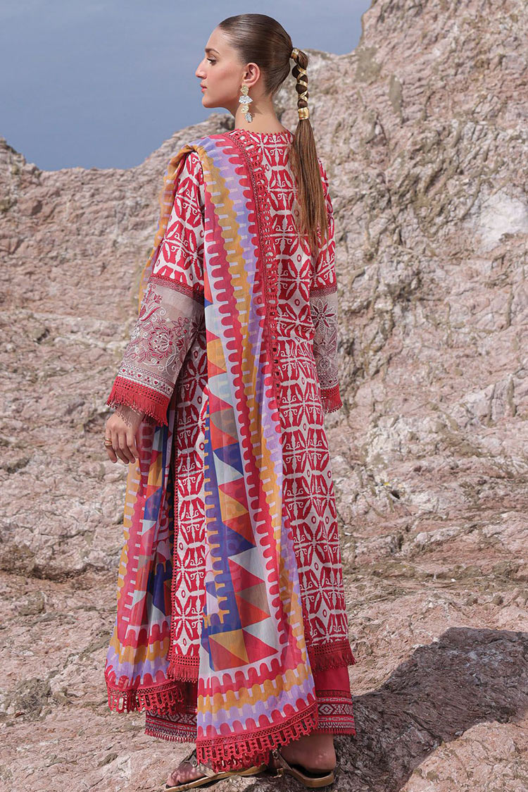 Picture of Ayzel - 04 Amaris Tropicana Embroidered Lawn Collection Vol 2 - Available at Raja Sahib