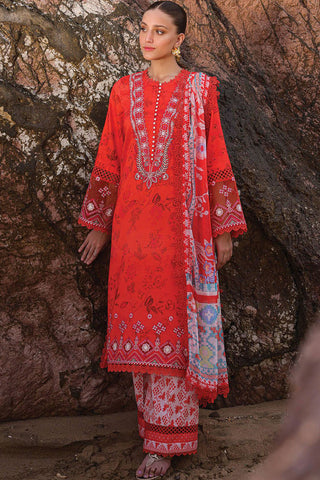 Picture of Ayzel - 05 Zinia Tropicana Embroidered Lawn Collection Vol 2 - Available at Raja Sahib