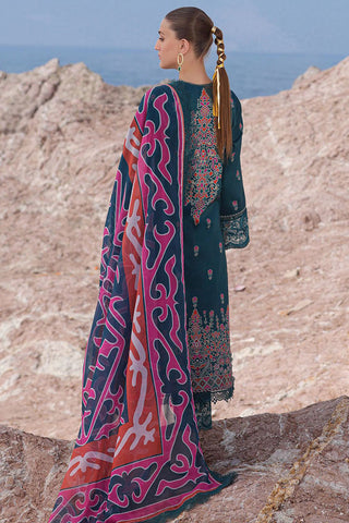 Ayzel - 07 Peacock Tropicana Embroidered Lawn Collection Vol 2