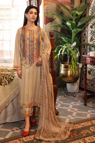 Picture of Charizma - CS4 03 Signature Embroidered & Handwork Lawn Collection Vol 1 - Available at Raja Sahib