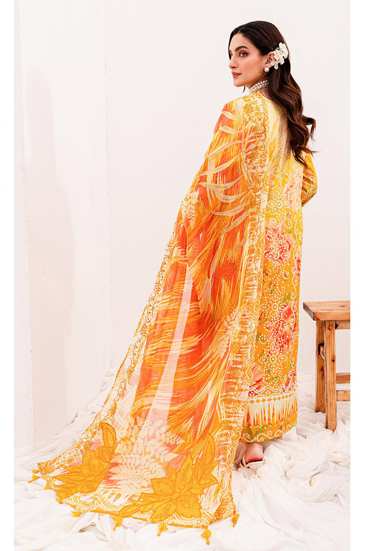 Picture of Nureh - NSG 143 Gardenia Embroidered Chikankari Lawn Collection Vol 1 - Available at Raja Sahib