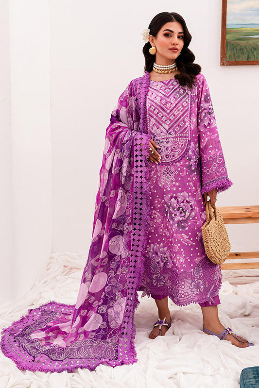 Picture of Nureh - NSG 145 Gardenia Embroidered Chikankari Lawn Collection Vol 1 - Available at Raja Sahib