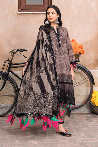 CH4 01 Chunri Embroidered Lawn Collection Vol 1