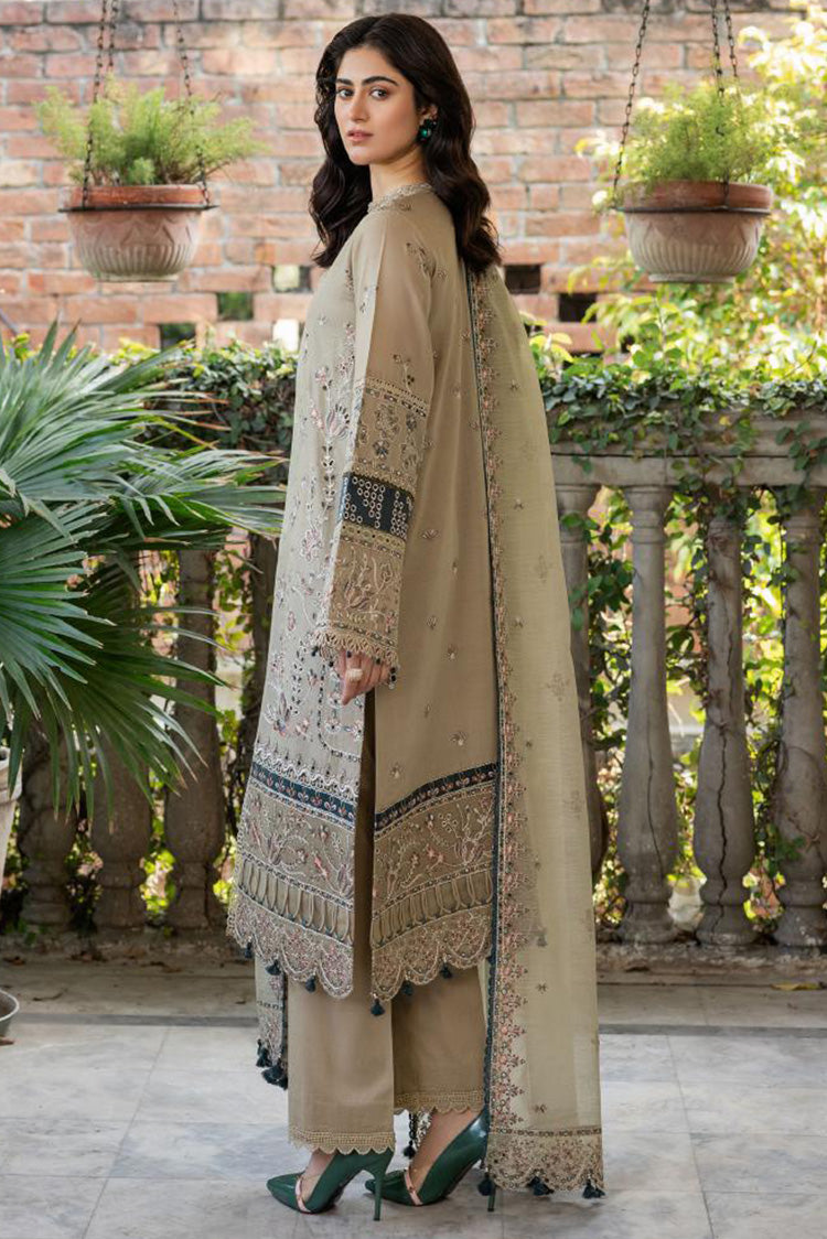 Picture of Farasha - 05 WHIMSICAL SAGE Bahaar Embroidered Lawn Collection - Available at Raja Sahib