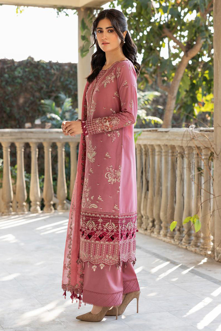 Picture of Farasha - 07 ROSE GARLAND Bahaar Embroidered Lawn Collection - Available at Raja Sahib