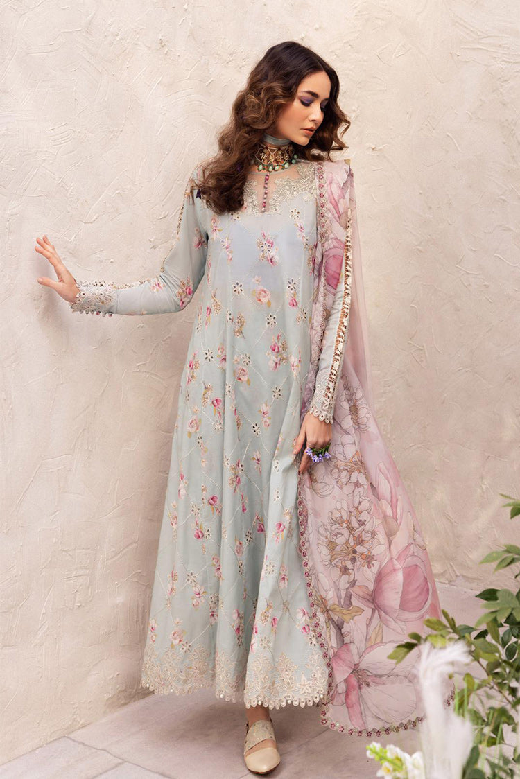 Picture of Iznik - DL 10 Mirage Dahlia Embroidered Lawn Collection - Available at Raja Sahib