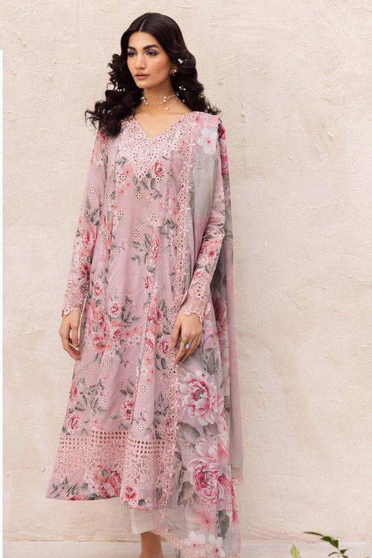 Picture of Iznik - DL 09 Whisper Dahlia Embroidered Lawn Collection - Available at Raja Sahib