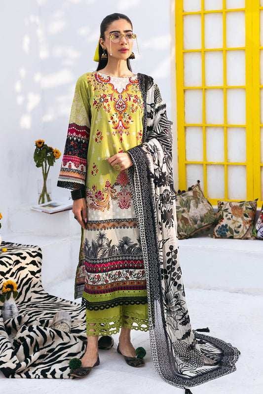 Picture of Nureh - NGL 11 (3 PC) N Girls Premium Printed Lawn Collection - Available at Raja Sahib