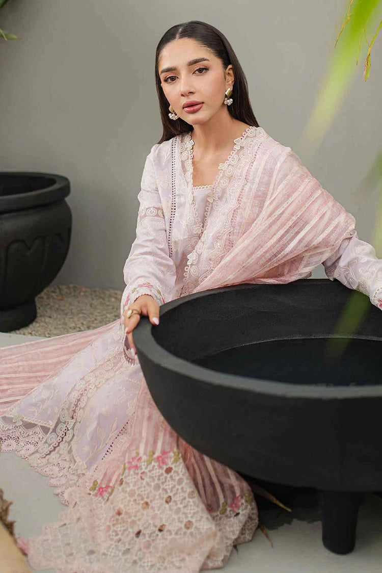 Picture of Qalamkar - JK 11 Nieve Qline Lawn Collection - Available at Raja Sahib