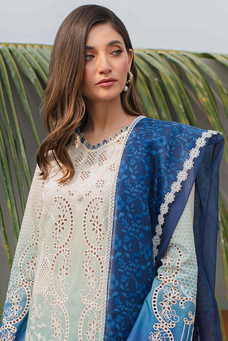 Picture of Qalamkar - JK 07 Elza Qline Lawn Collection - Available at Raja Sahib