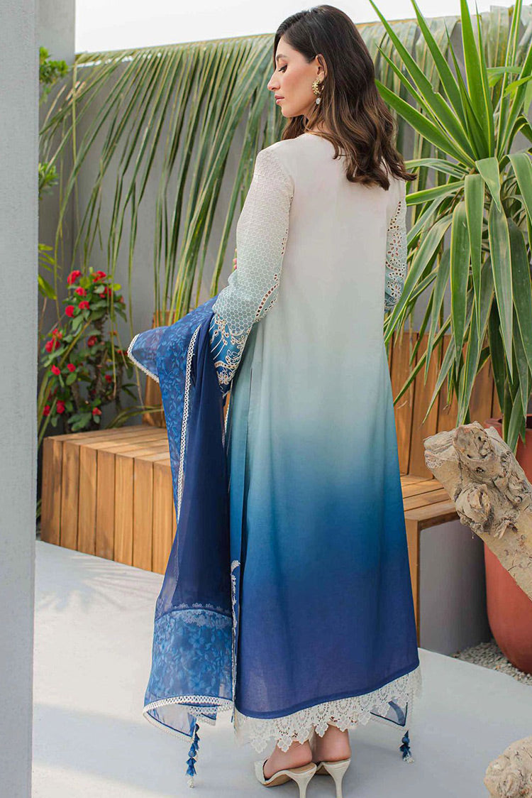 Picture of Qalamkar - JK 07 Elza Qline Lawn Collection - Available at Raja Sahib