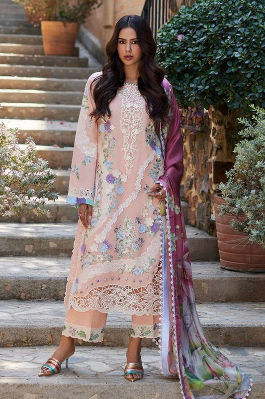 Picture of Mushq - 09 ITALIANO INTRIGUE Te Amo Luxury Lawn Collection - Available at Raja Sahib