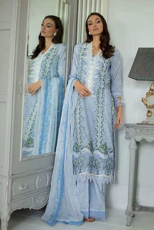 Picture of Sobia Nazir - Design 13A Luxury Lawn Collection - Available at Raja Sahib