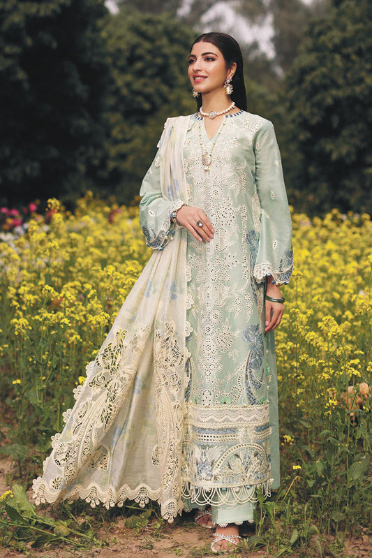 Picture of Kahf - KFL 01 Tabir Festive Lawn Collection - Available at Raja Sahib