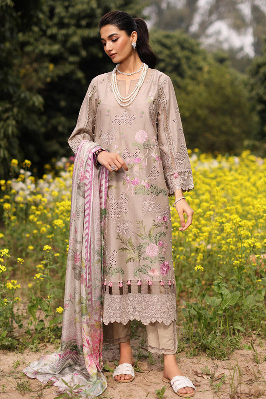 Picture of Kahf - KFL 12 Heer Festive Lawn Collection - Available at Raja Sahib