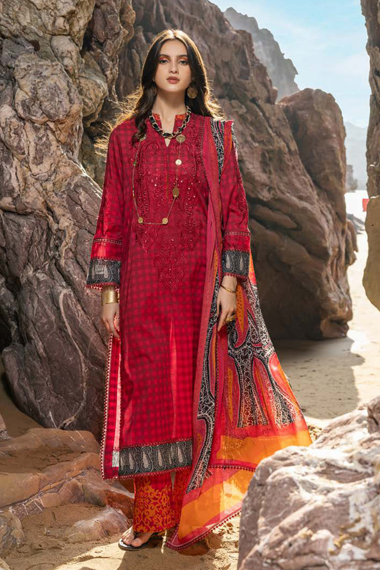 Picture of Charizma - SN4 04 Sunshine Premium Embroidered Lawn Collection Vol 1 - Available at Raja Sahib