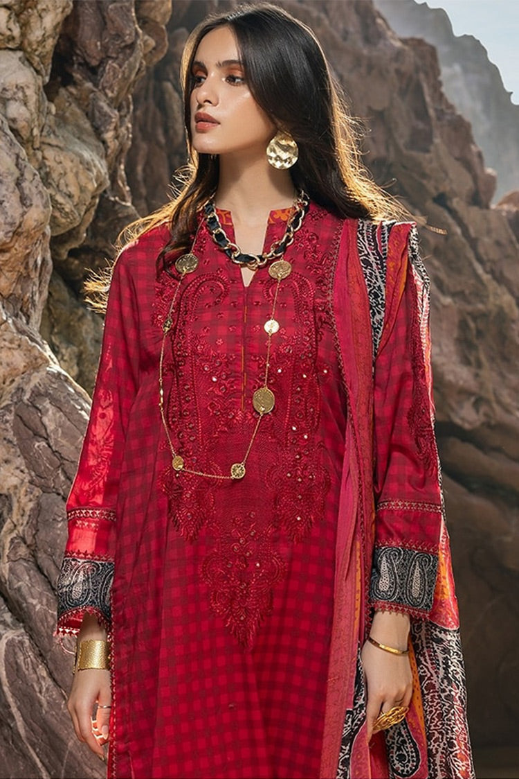 Picture of Charizma - SN4 04 Sunshine Premium Embroidered Lawn Collection Vol 1 - Available at Raja Sahib